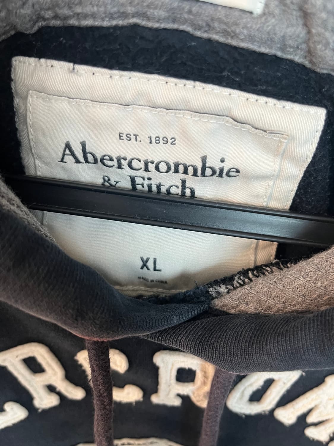 아베크롬비 후드티 네이비 [XL] 상품이미지4