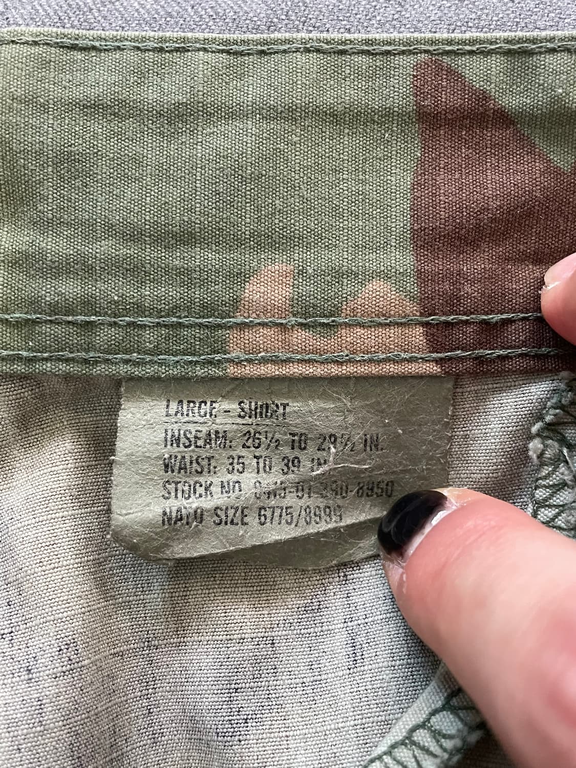 BDU 밀리터리 카고 바지 우드랜드 패턴 상품이미지4