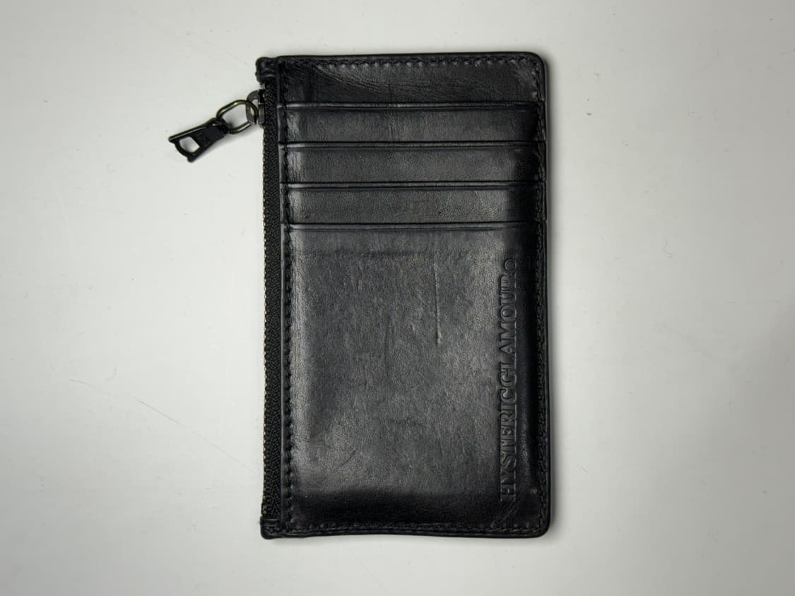 히스테릭 글래머 스터드 폭탄 가죽 카드 지갑 상품이미지2