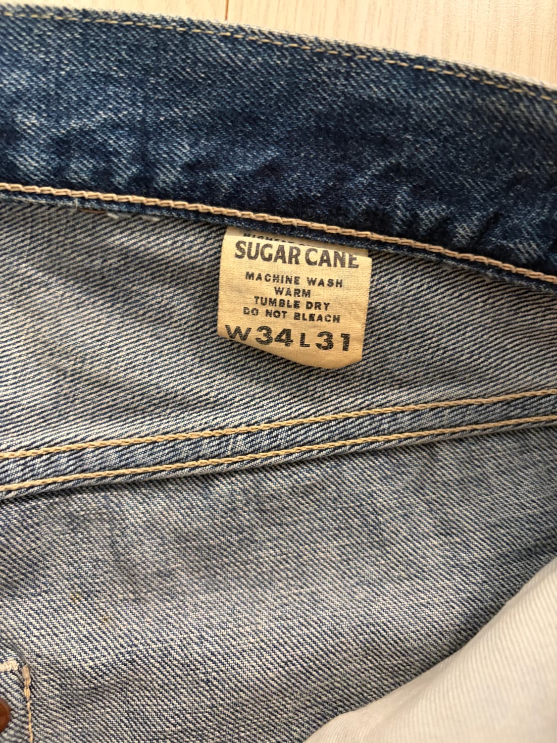 [새제품, 34x31] 슈가케인 1947 리메이크 진 SC41947SR 상품이미지3