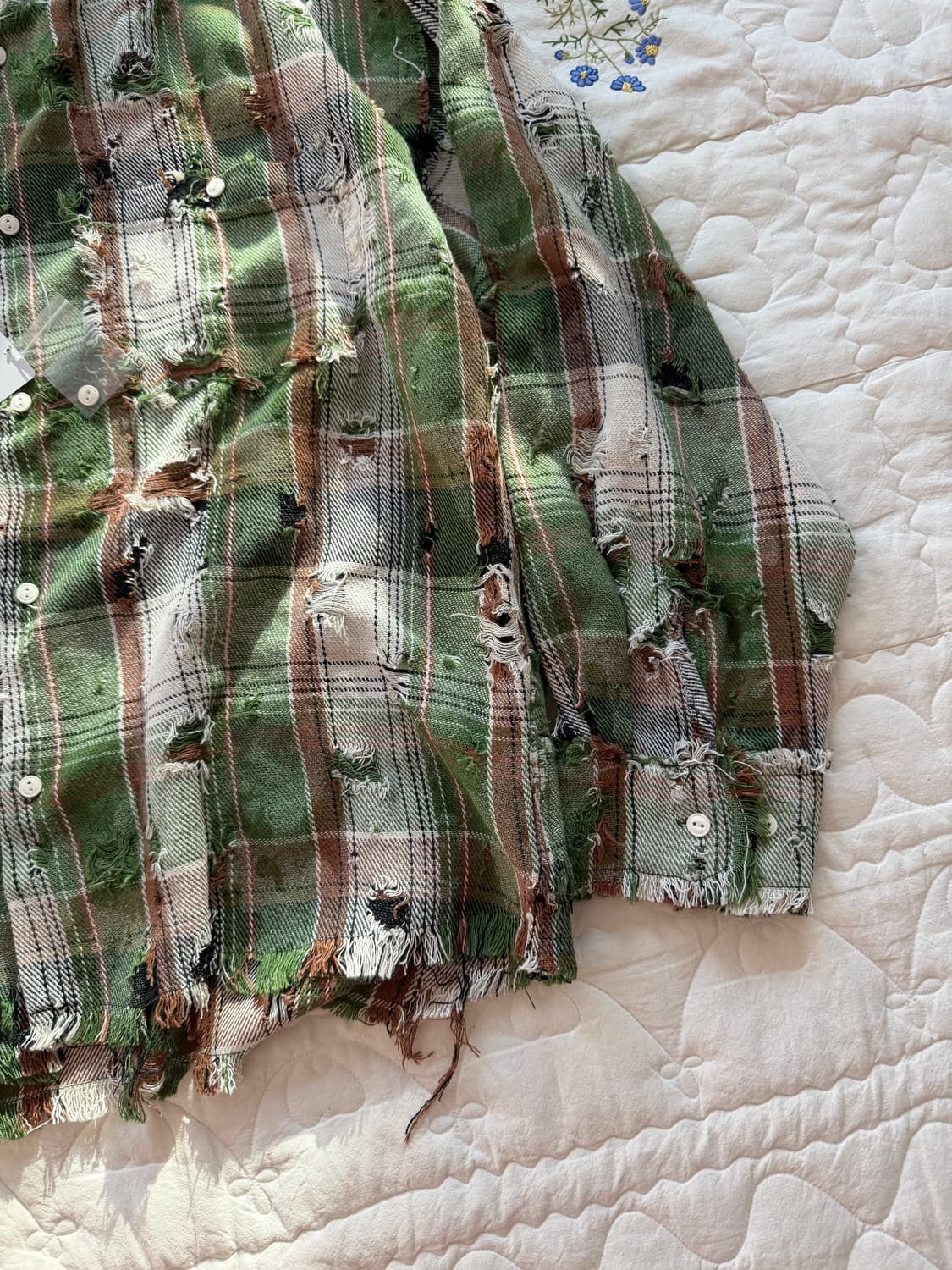 당케숀 일본매장신상 디스트레스 셔츠자켓 (해외에서도 라스트피스‼️) 상품이미지2