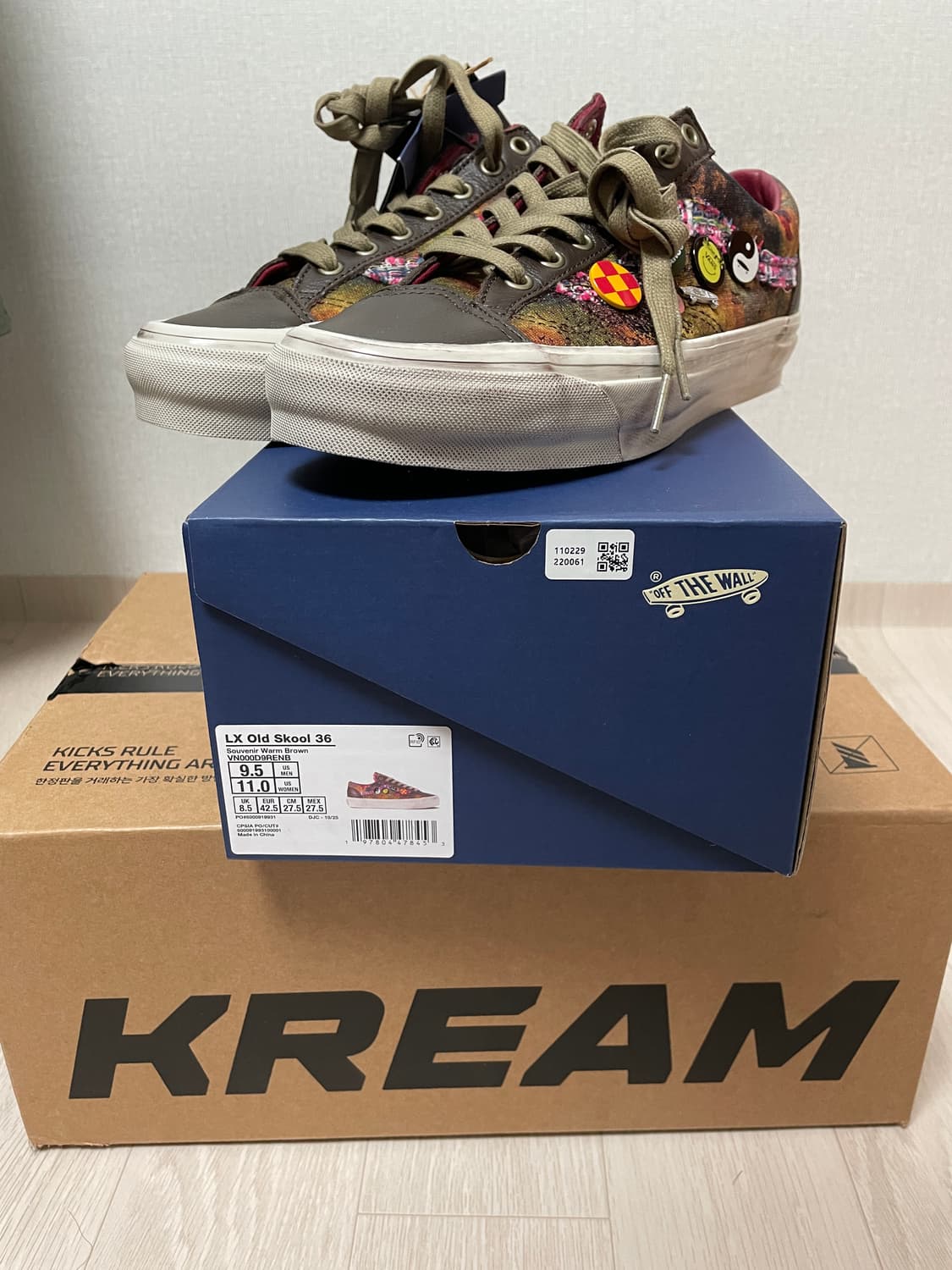 반스 프리미엄 올드스쿨 36 LX 수베니어 웜 브라운 상품이미지10