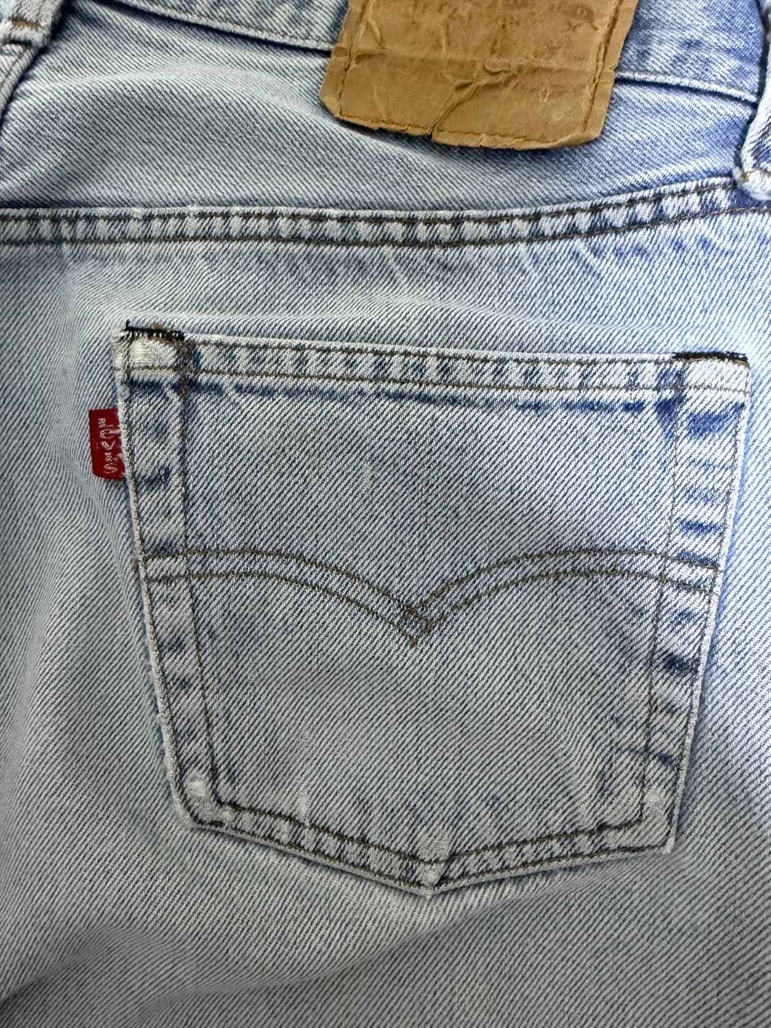 리바이스 501 66후기 셀비지 34x36 상품이미지3