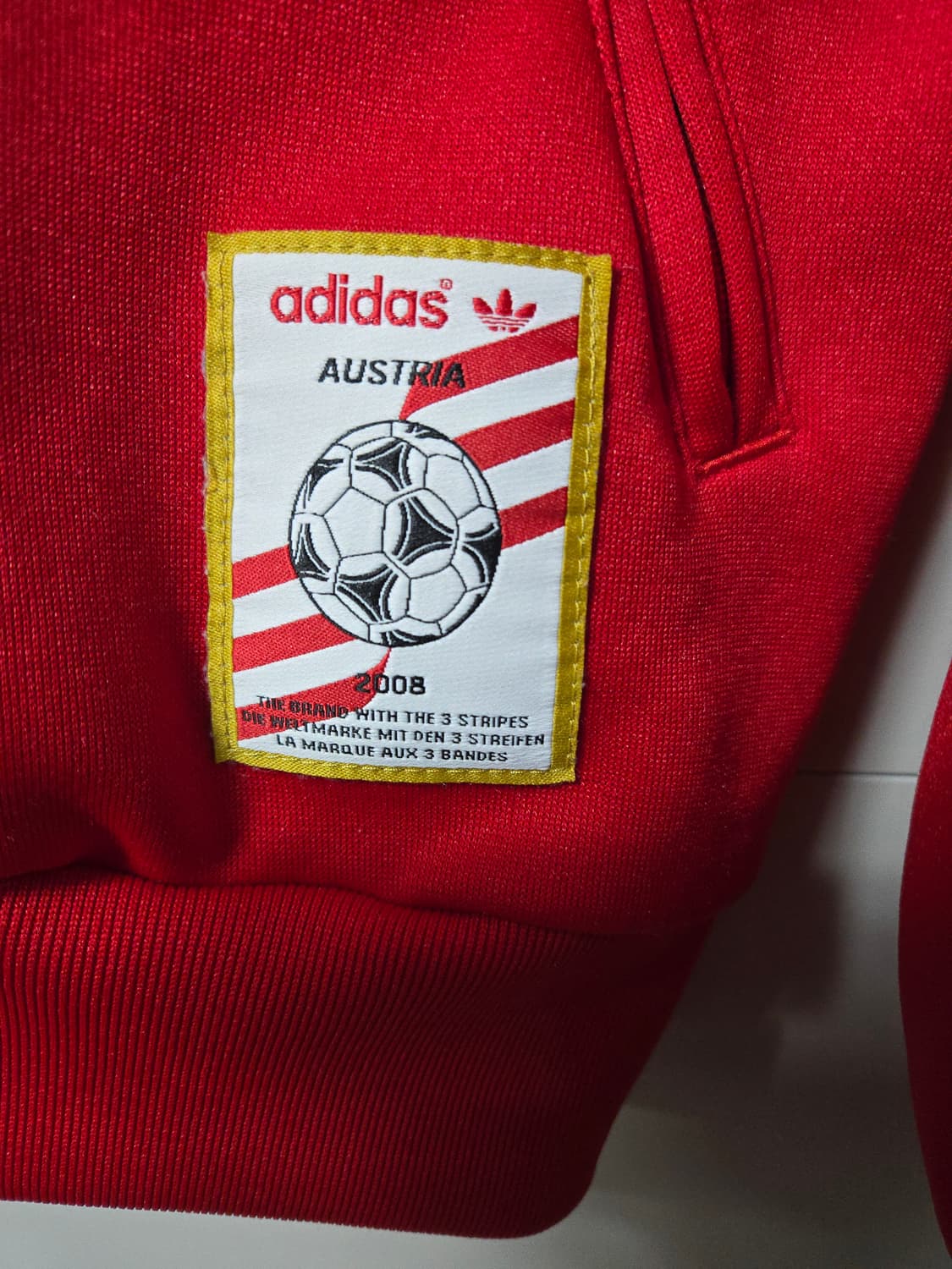 아디다스 오스트리아 트랙탑 저지 표기 105 (실측은 참조) 상품이미지2