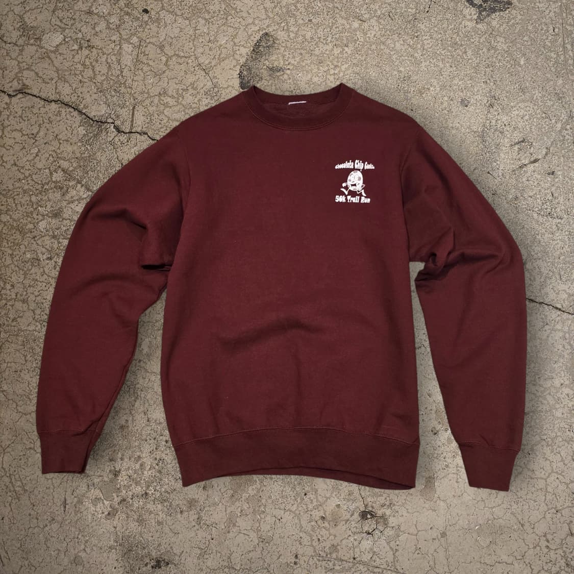 버건디 쿠키 스웻셔츠 상품이미지1