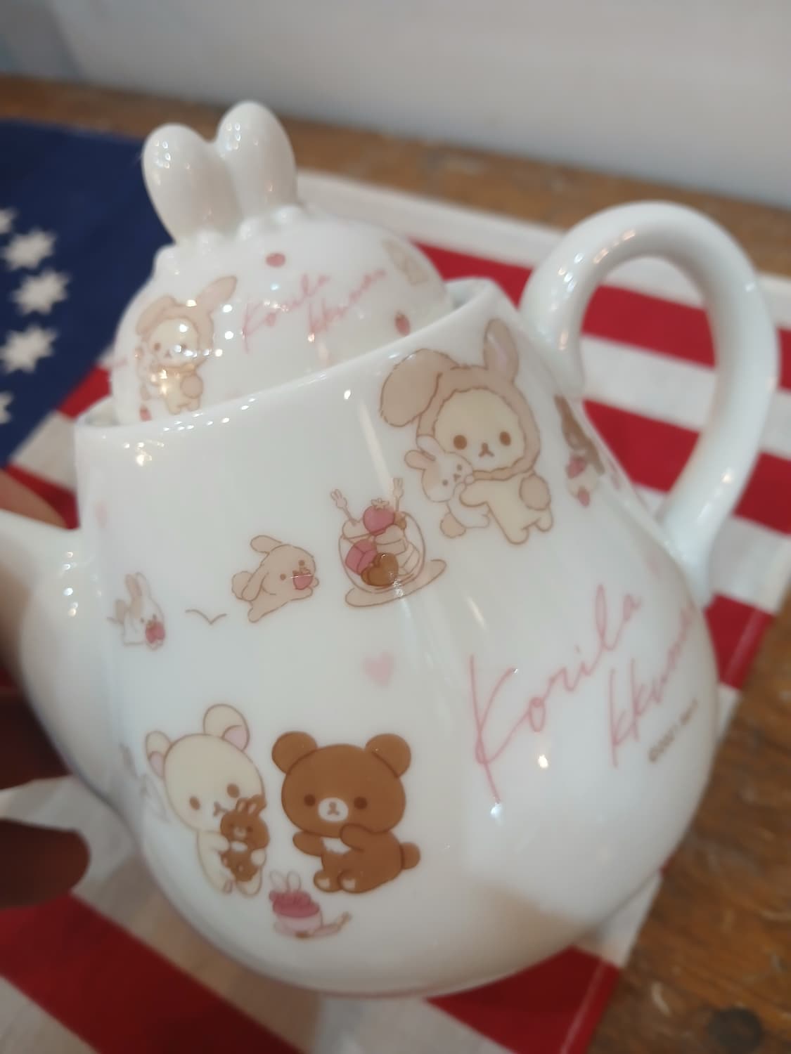 리락쿠마 찻잔,티팟셋트 상품이미지2