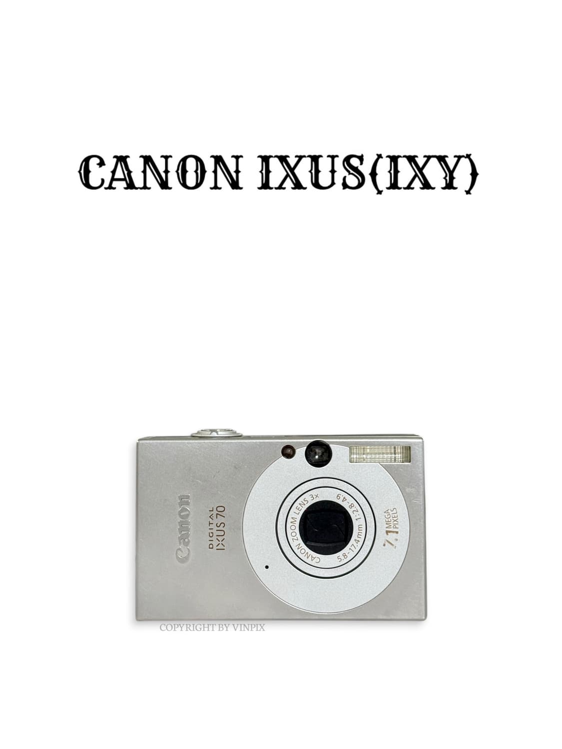 캐논 익서스 70(ixus 70) 디지털 카메라 디카 상품이미지1