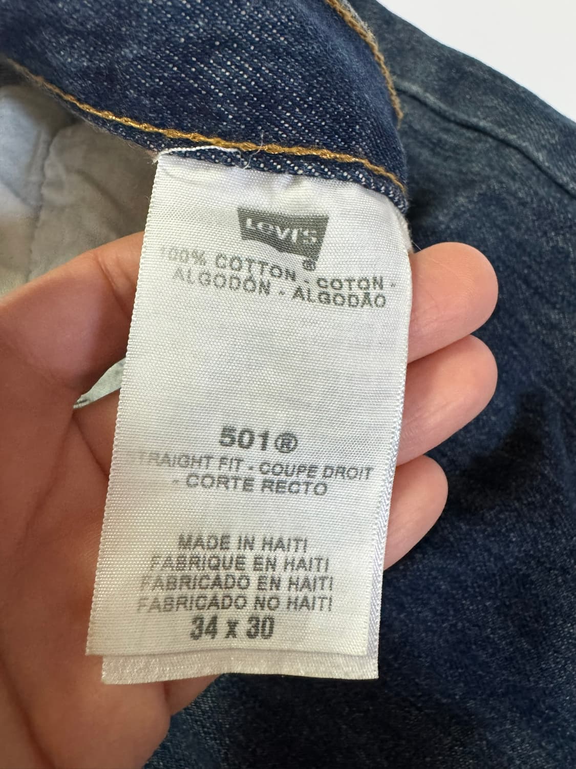 리바이스 501 청바지(34*30 사이즈) 상품이미지5