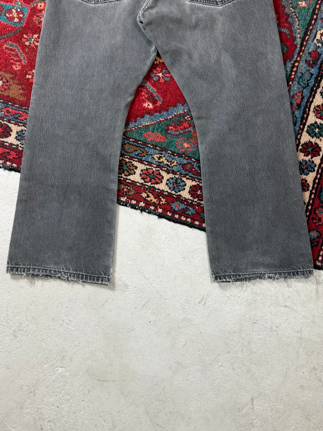 00's 빈티지 리바이스 517 블랙 부츠컷 플레어진 상품이미지8