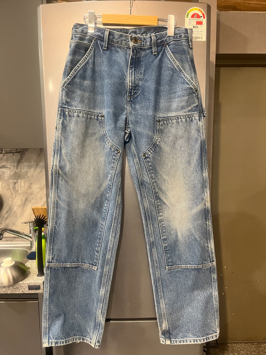 칼하트 Carhartt B73 덩가리핏 31*32 더블니 카펜터 데님 상품이미지1