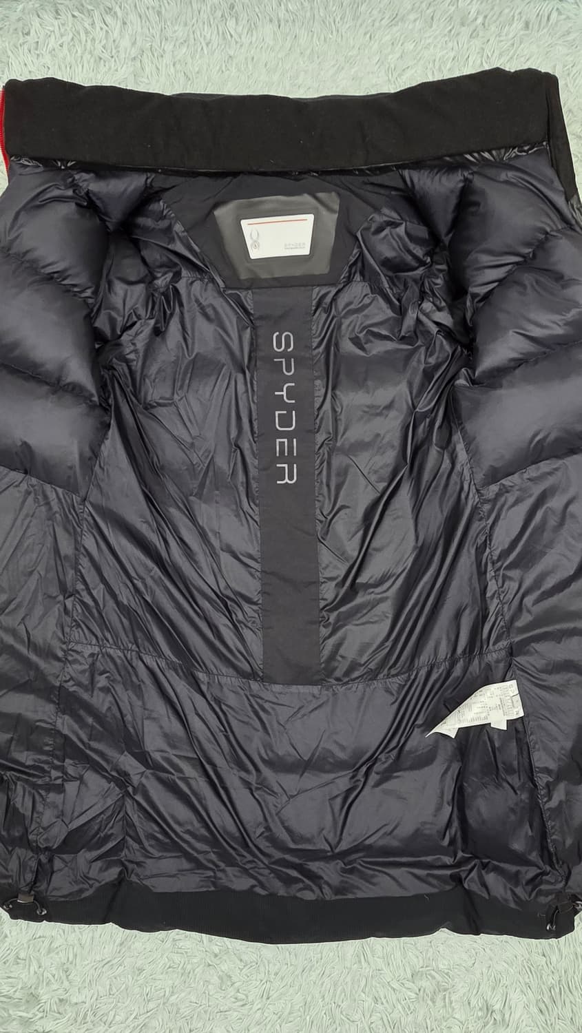 스파이더 여성 패널 롱패딩 블랙 S 상품이미지7