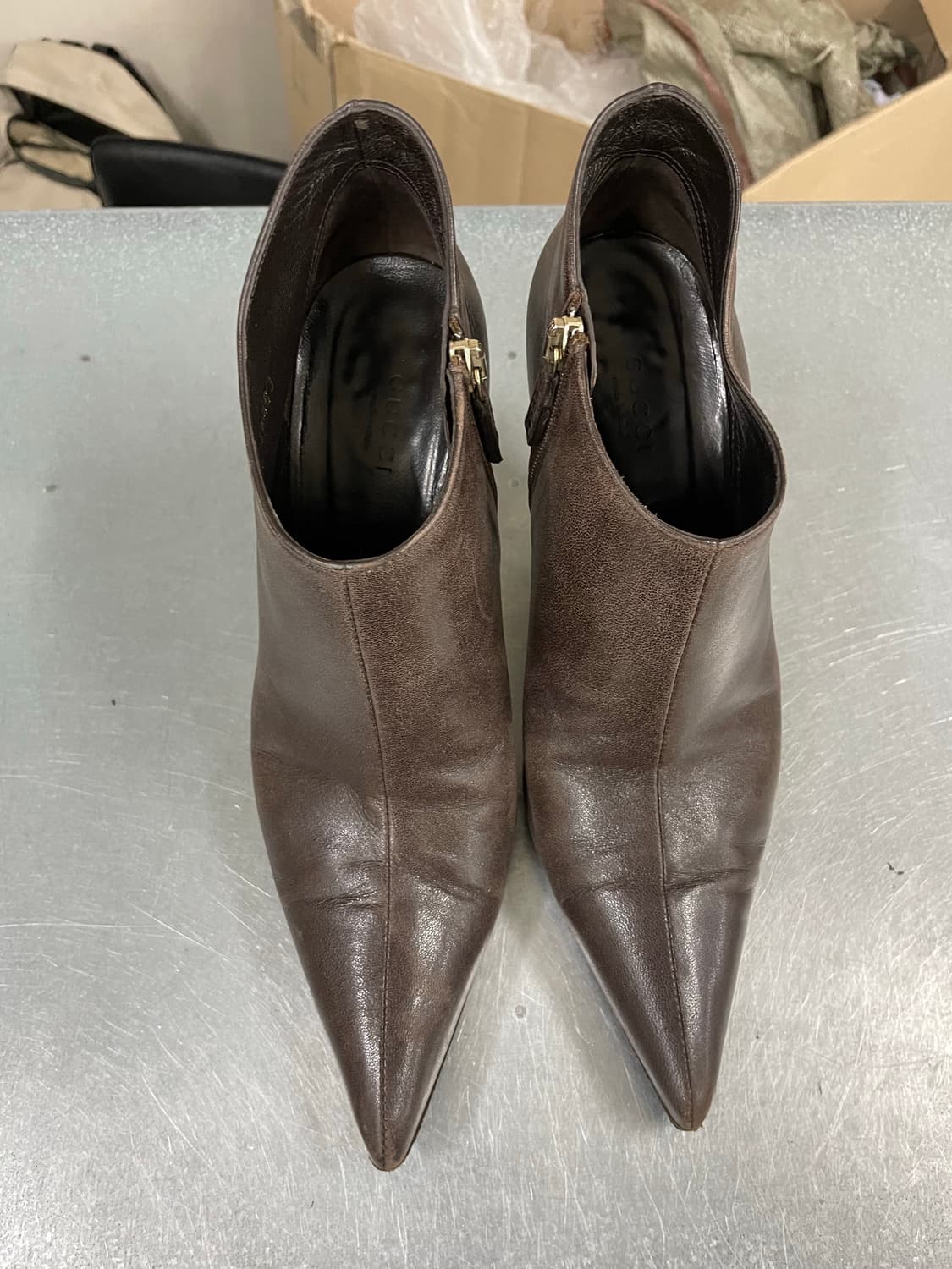 구찌 주미 레더 앵클부츠 EU36.5 (gr-4013) 상품이미지5