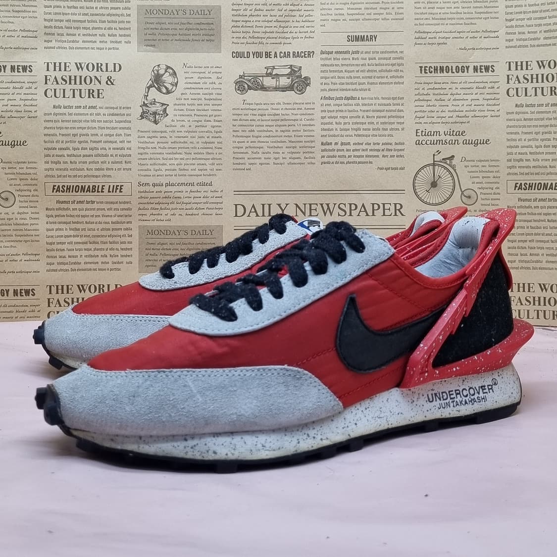 나이키 x 언더커버 데이브레이크 레드 260 상품이미지1