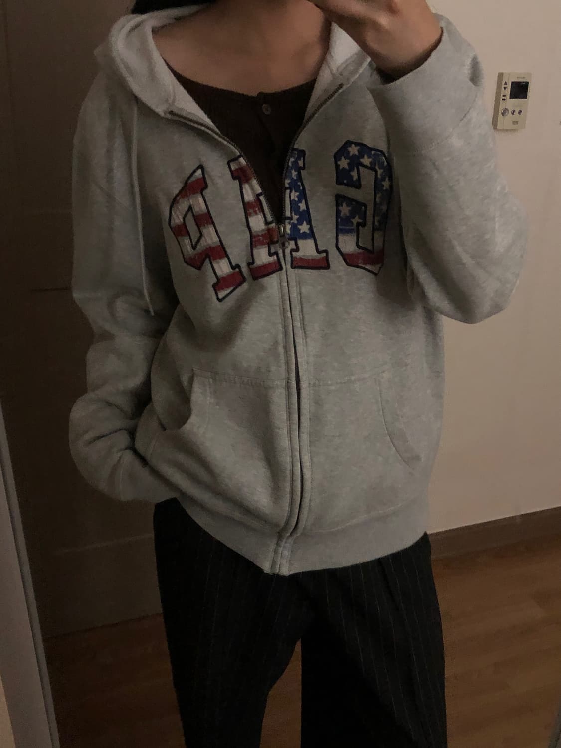 GAP 갭 성조기 후드집업 상품이미지3