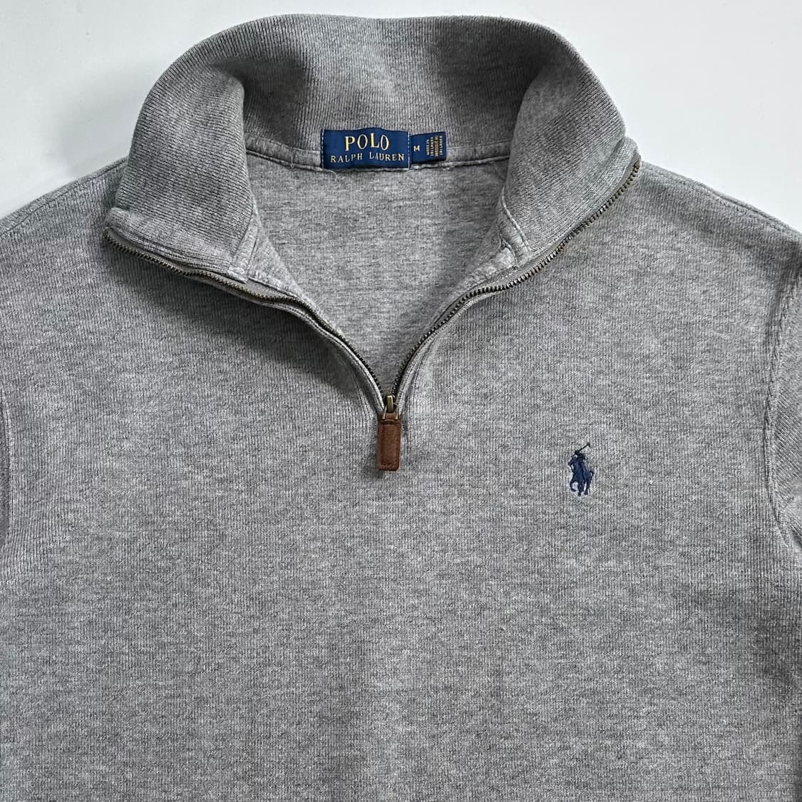 폴로 랄프로렌 그레이 반집업 상품이미지2