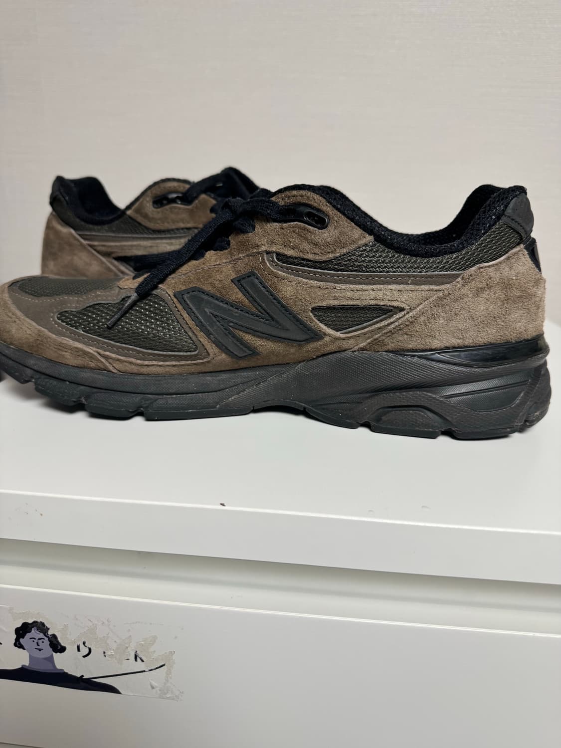 뉴발란스 990v4 밀리터리그린 US10 상품이미지5