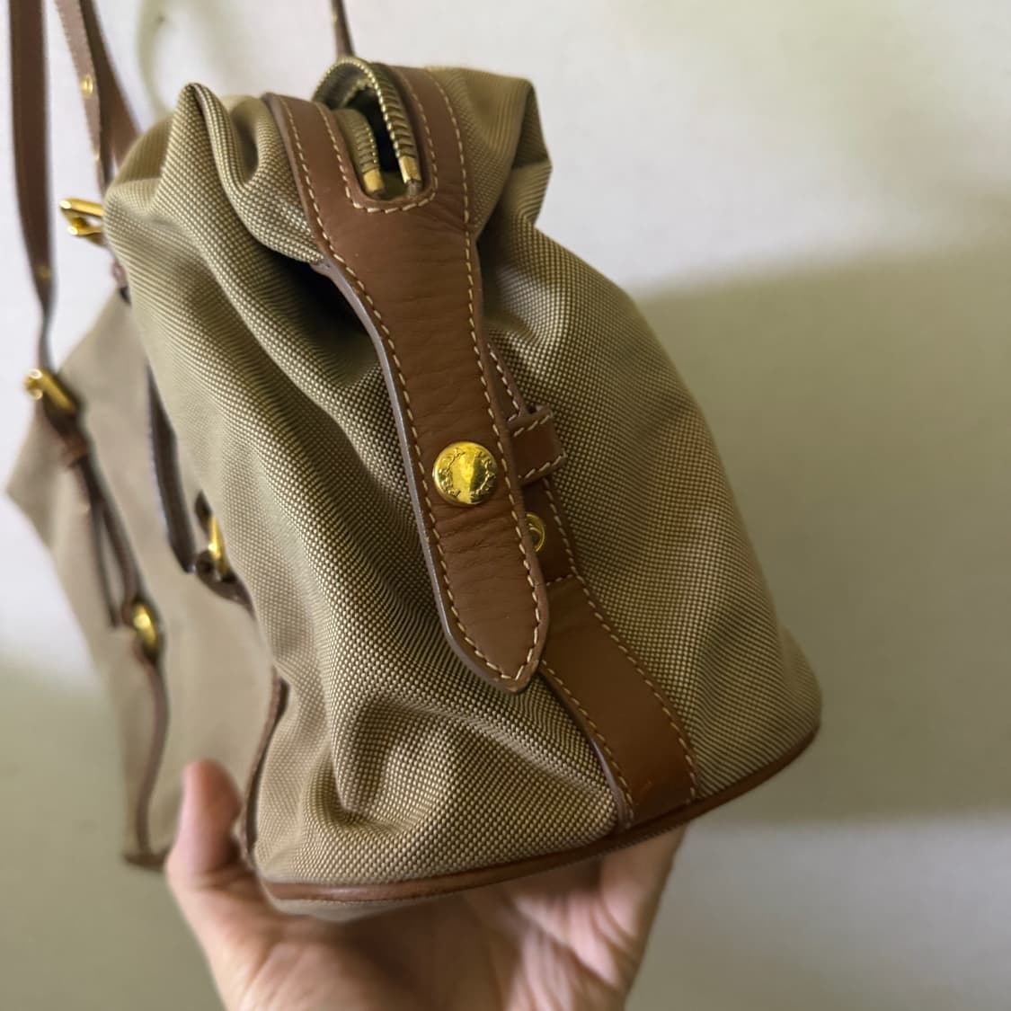 프라다 황실로고 패브릭 숄더&토트백 상품이미지6