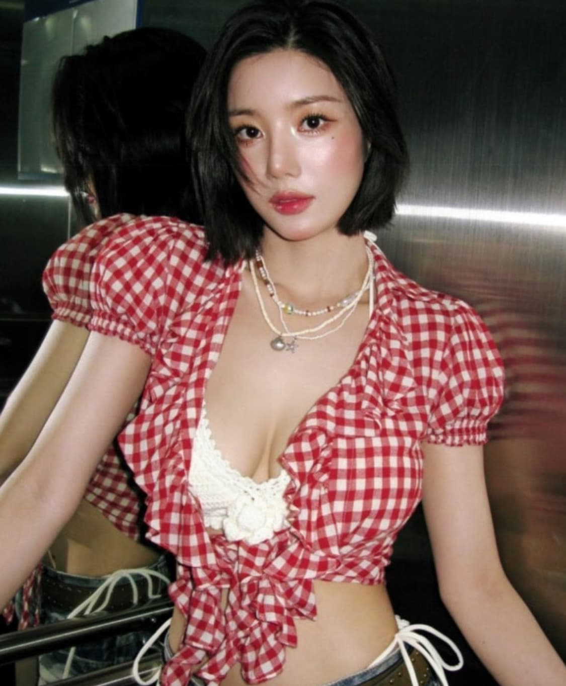 스컬프터 권은비 블라우스 s 상품이미지2