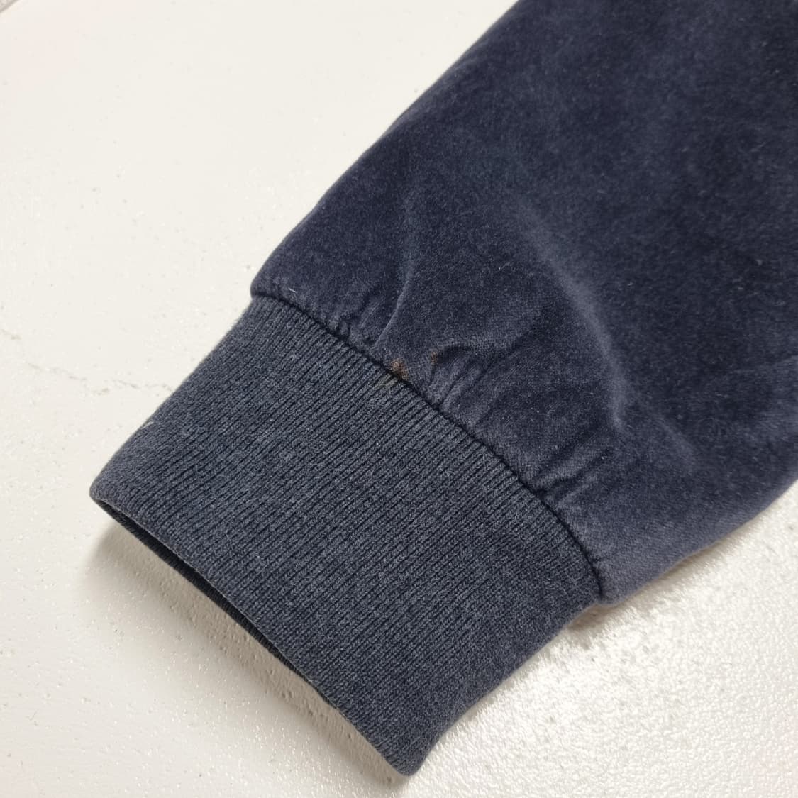 ARMANI EXCHANGE 벨루어 블루종 점퍼 - M 상품이미지6