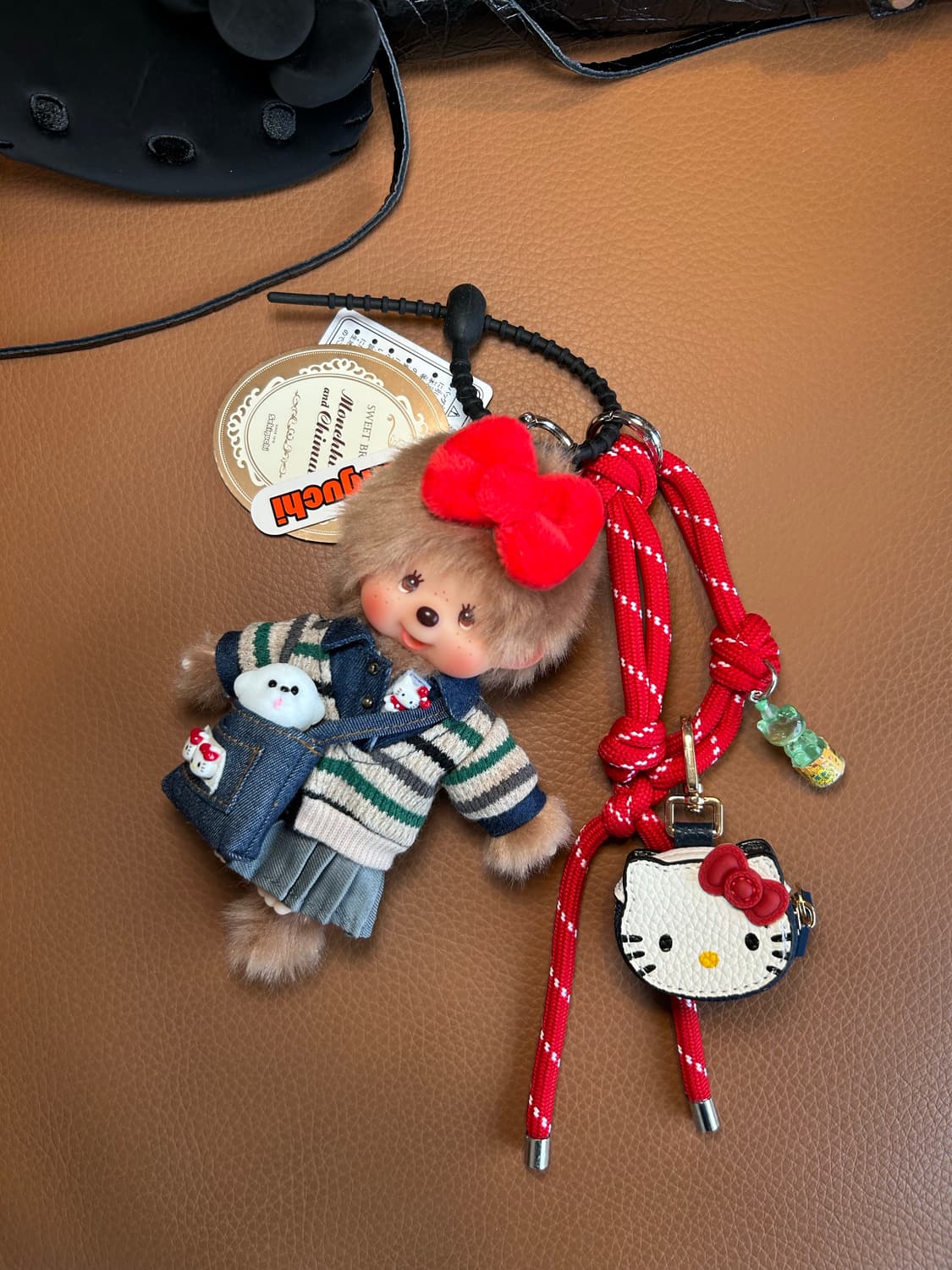 (73)정품몬치치👕스트라이프 무드 키티 × 몬치치 시리즈  상품이미지10