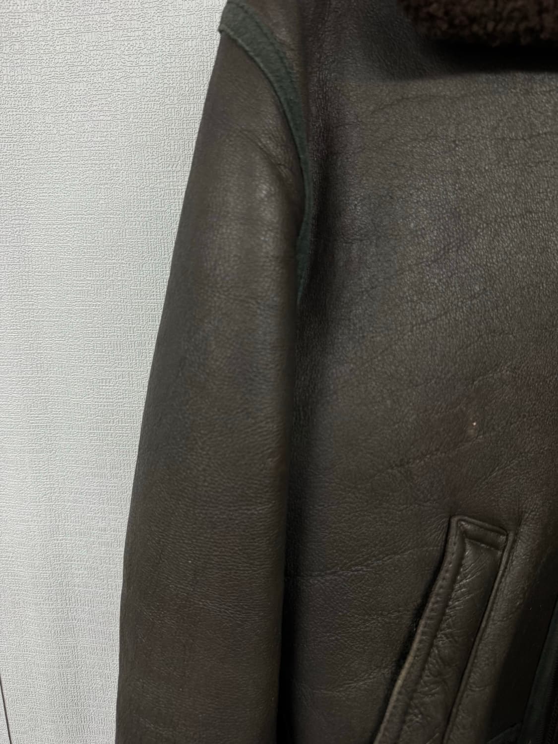 스투시 b-3 무스탕 상품이미지2