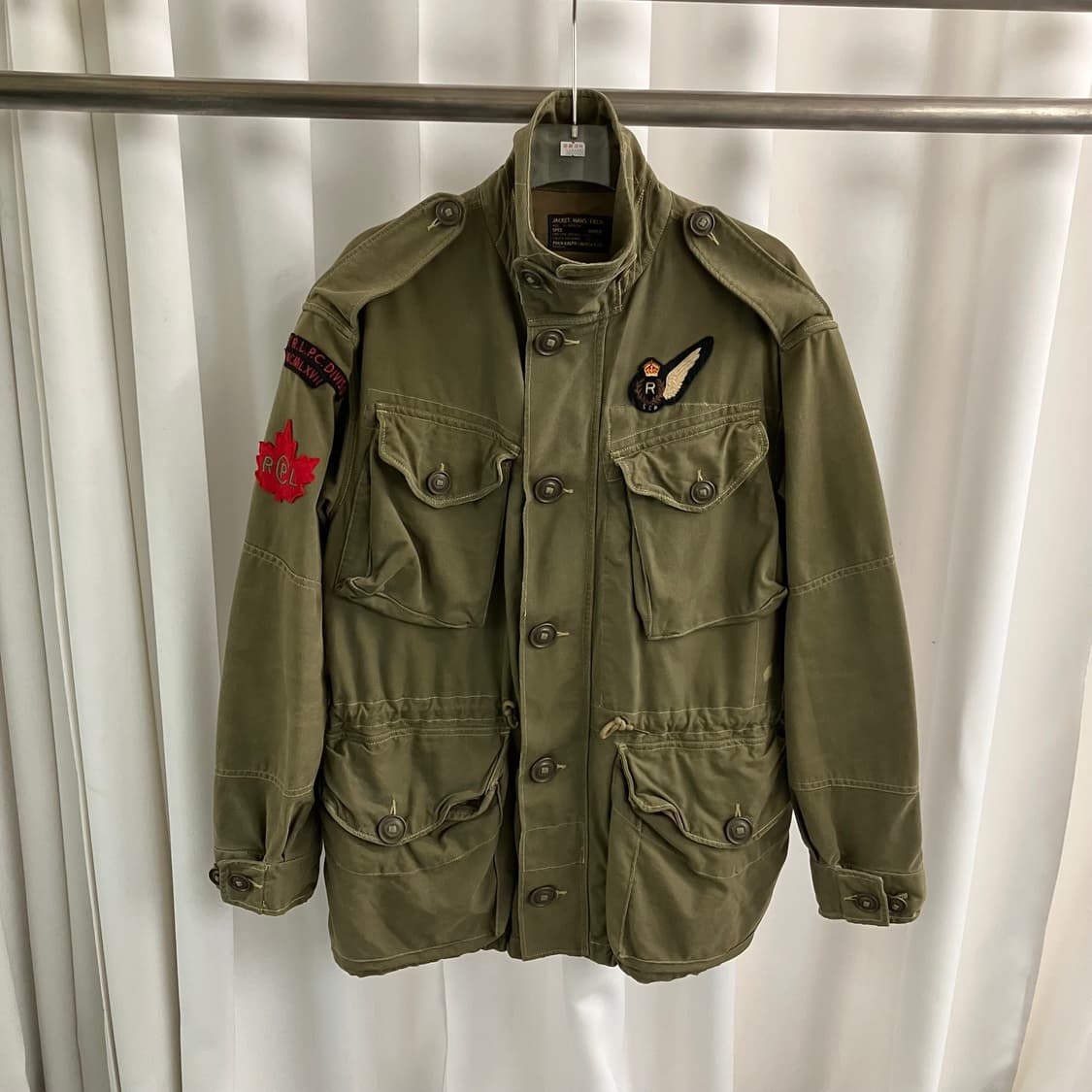 폴로 랄프로렌 m-65 메이플 컴뱃 필드 자켓 M 상품이미지1