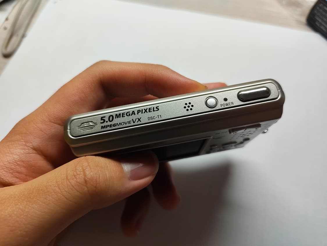 소니 사이버샷 dsc-t10 빈티지 디카 (사용감 x) 상품이미지5