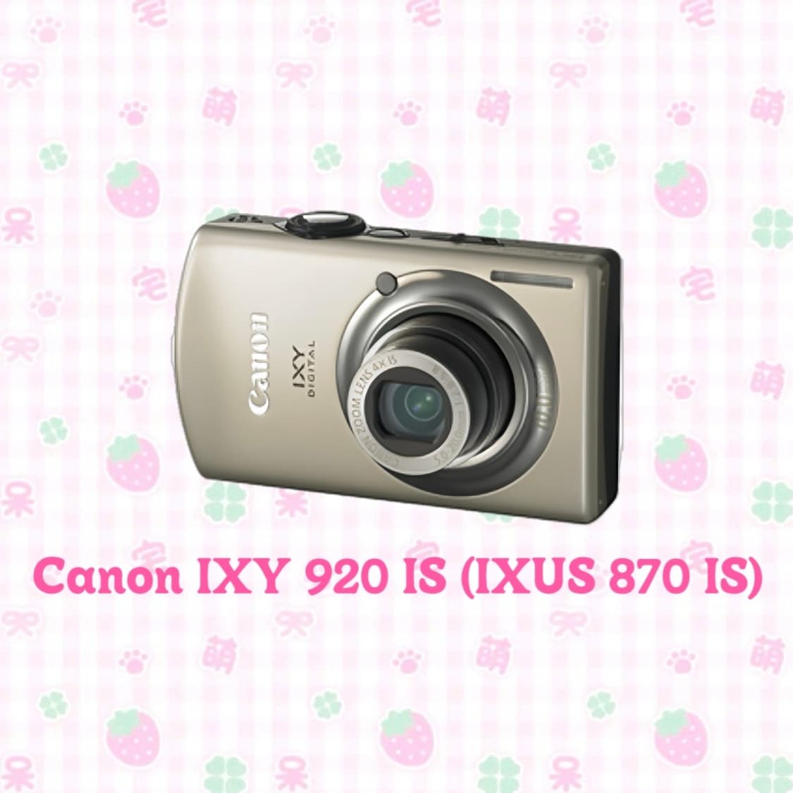 [*세은디카💖/작례⭕️] 캐논 IXY920IS (IXUS870IS)디카 상품이미지1