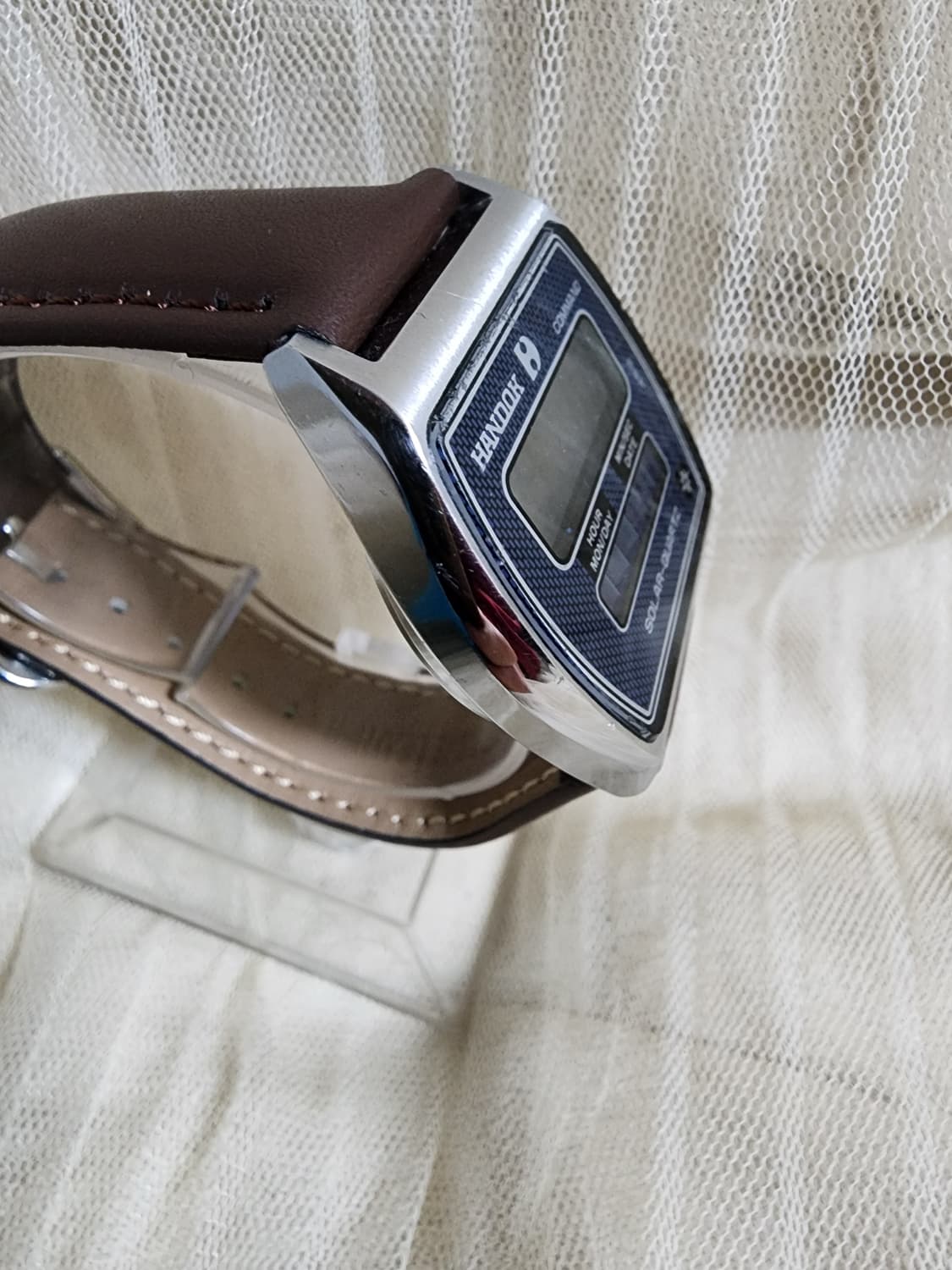 80s 한독 빈티지 솔라 쿼츠 전자시계 상품이미지2