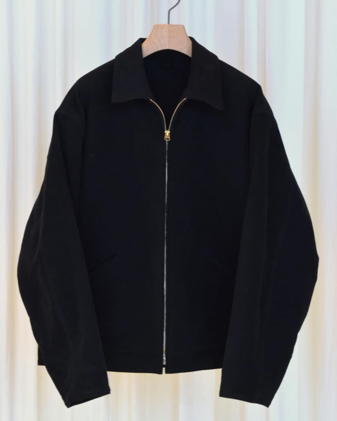 [1] 24aw 코모리 몰스킨 숏집업 자켓 상품이미지1