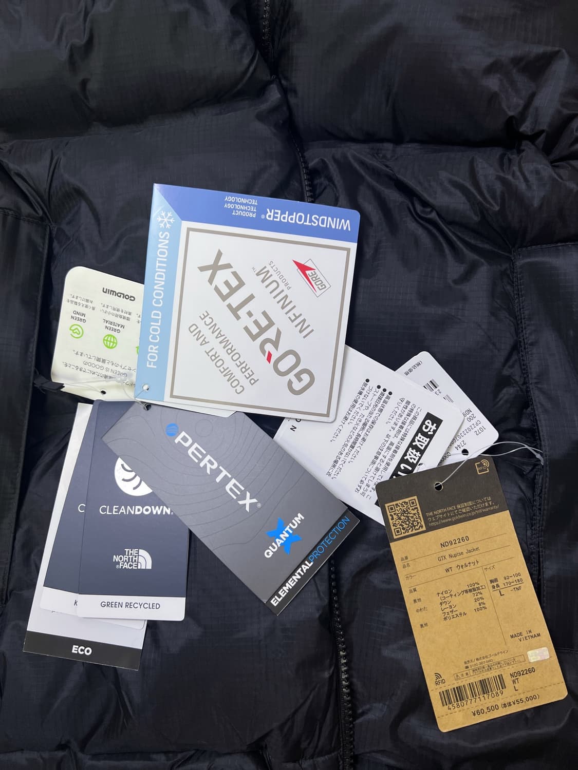 노스페이스 23SS 96S 데일리 노턱 본딩패딩 상품이미지10