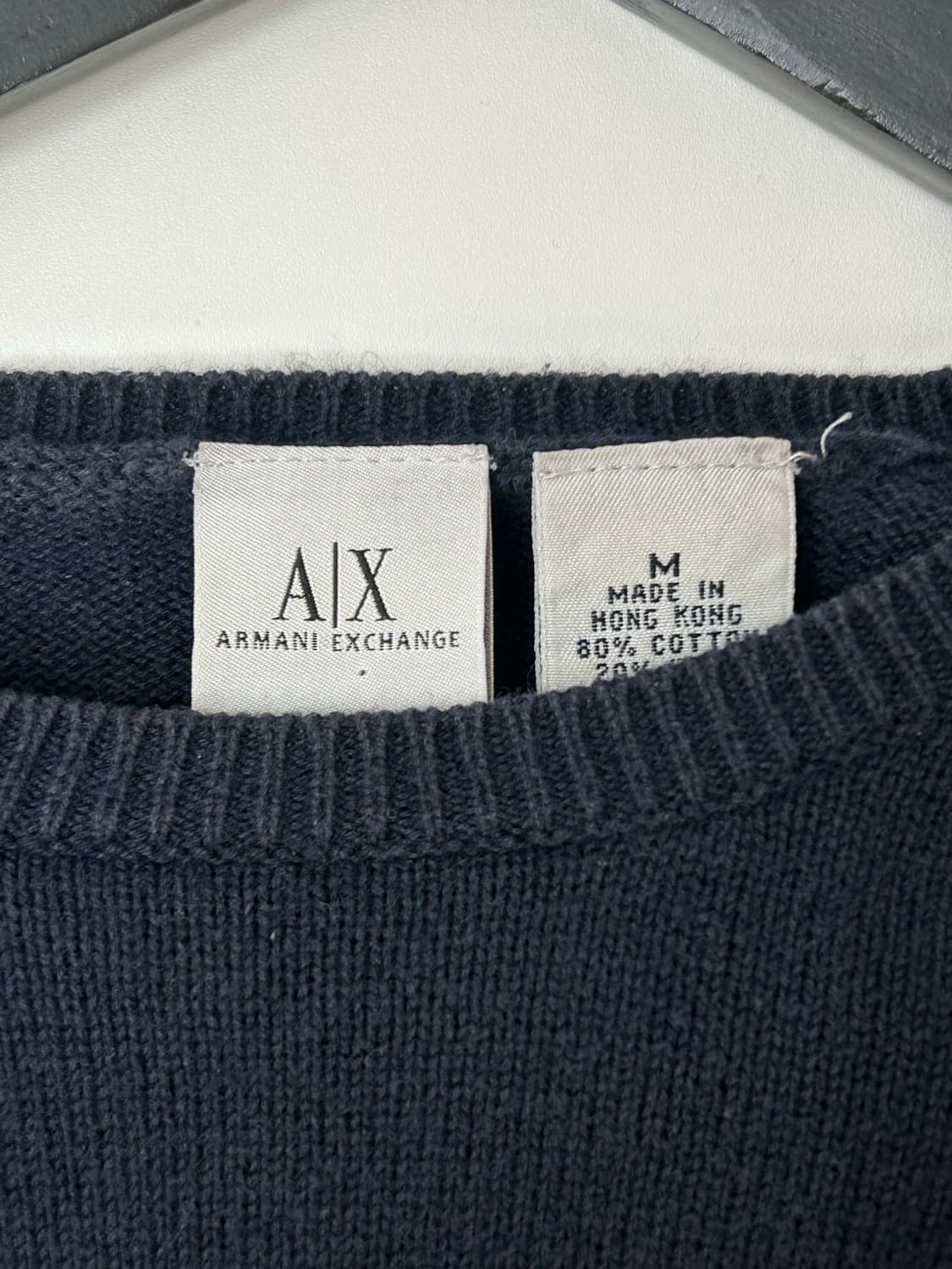 Armani Exchange 아르마니 익스체인지 데미지드 니트 상품이미지9