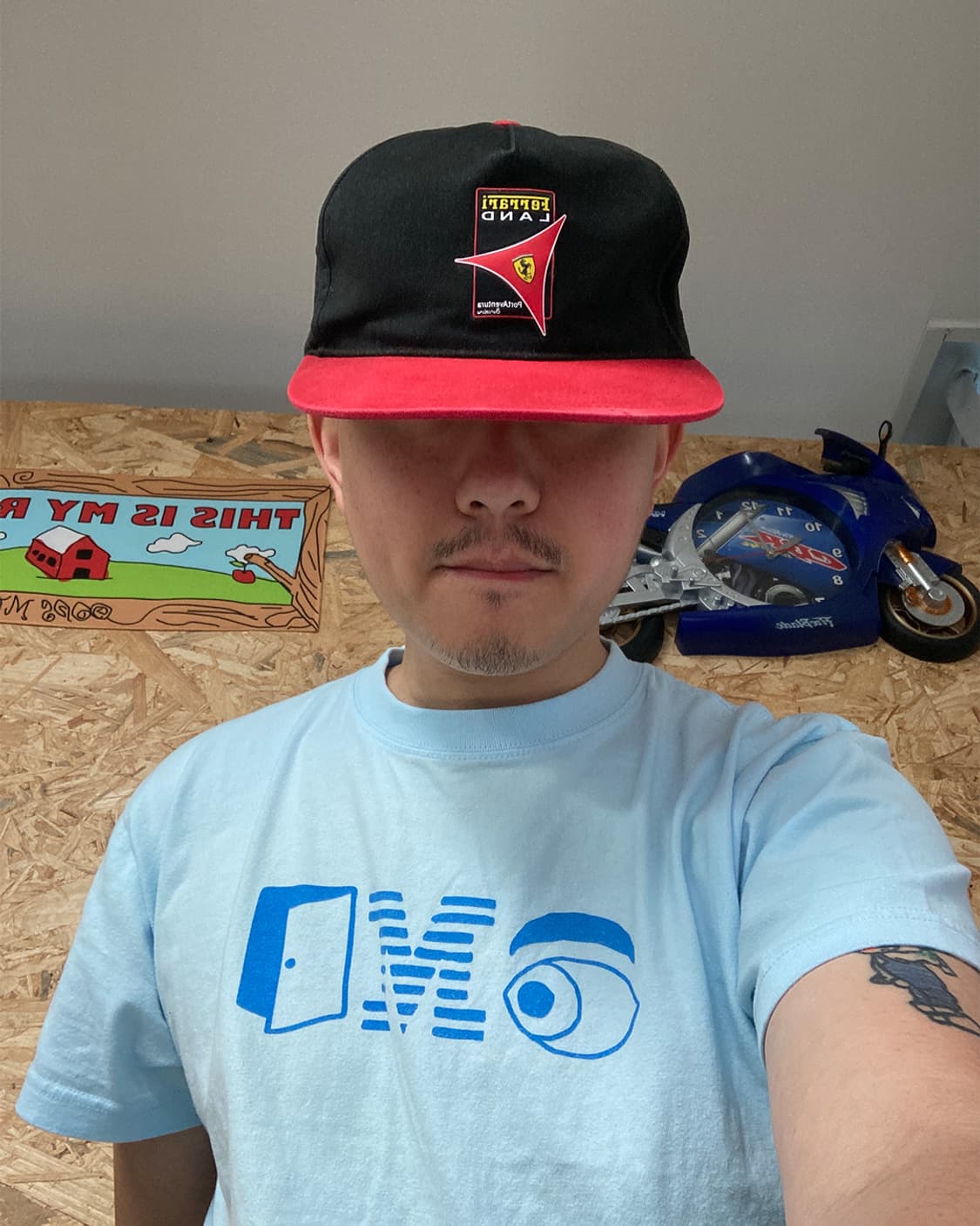 Ferrari Land Two-tone 5 패널 캡 상품이미지9