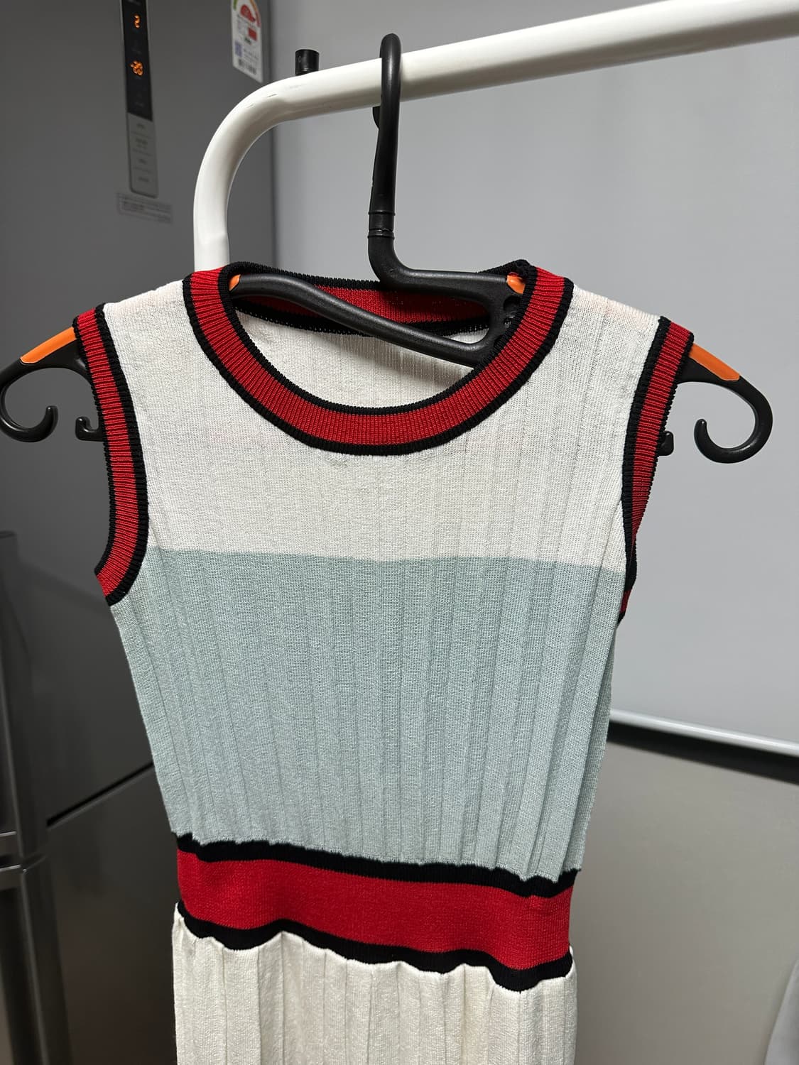 고퀄리티 멀티 니트 원피스 44-55 상품이미지3