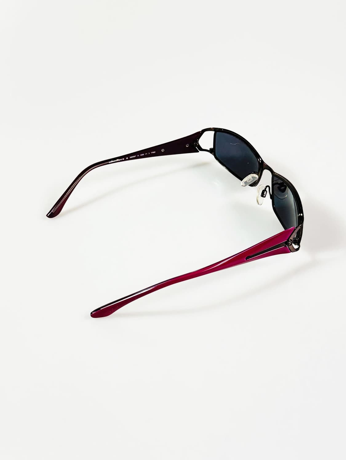 90s Humpreys 메탈 슬림 스퀘어 프레임 빈티지 선글라스 상품이미지4