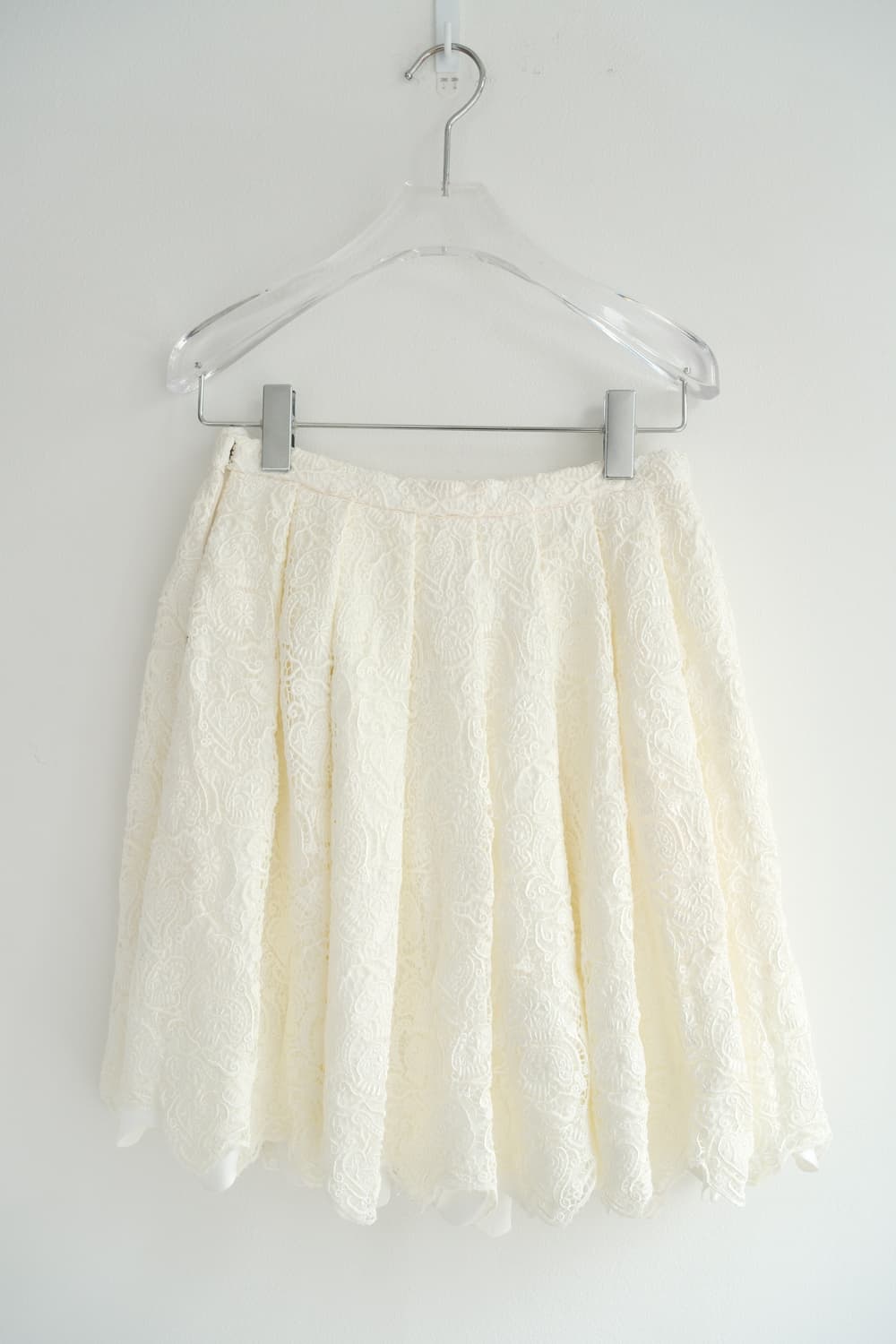 Lace pleated skirt 상품이미지7