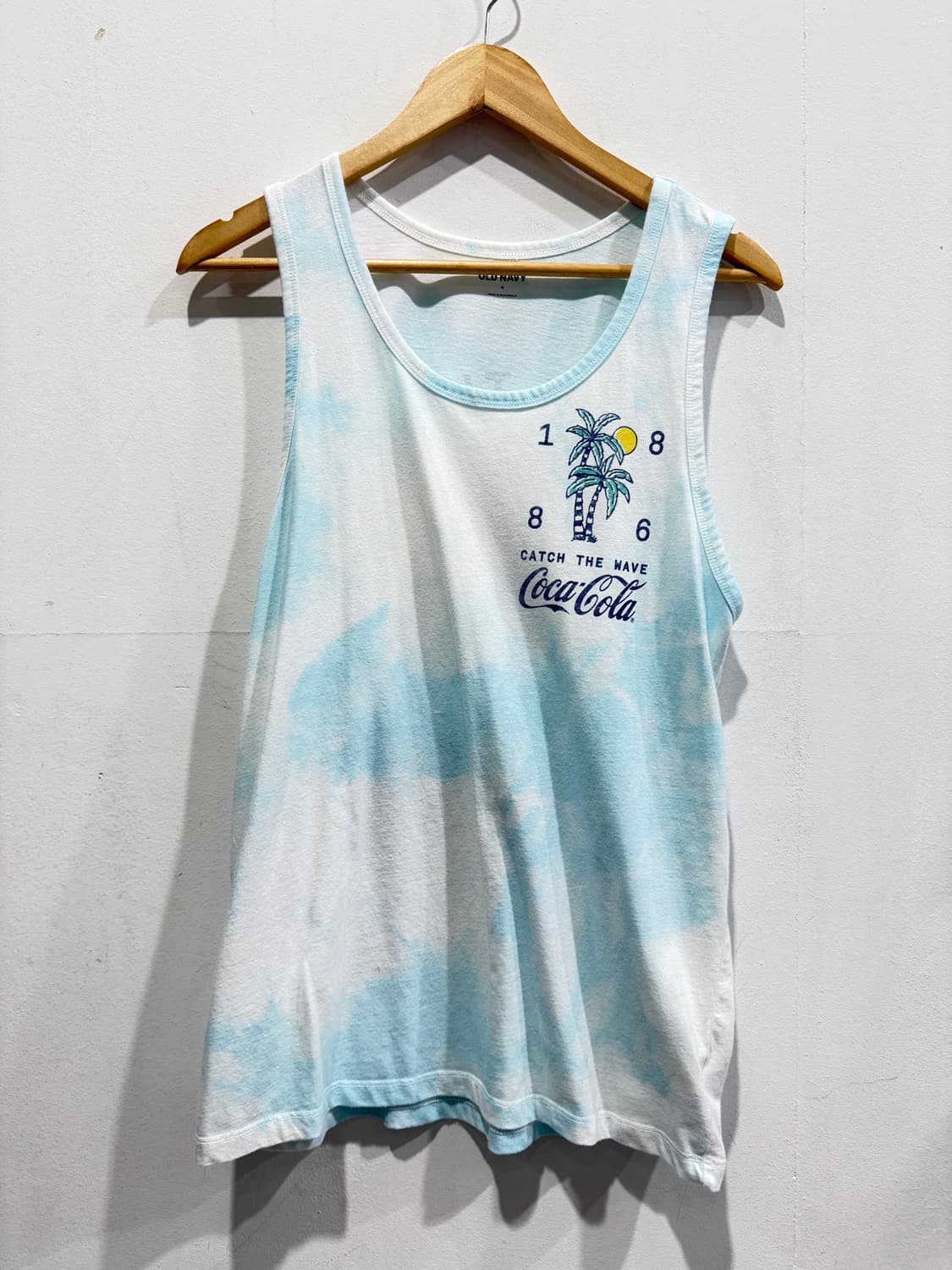 올드네이비 코카콜라 타이 다이 민소매 M 상품이미지1