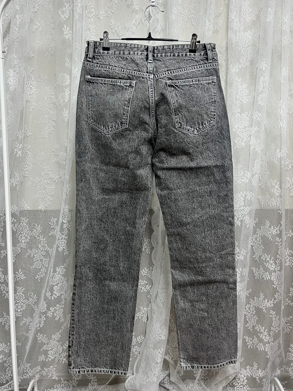 48) 메종미네드 너브 데님 팬츠 그레이 상품이미지3