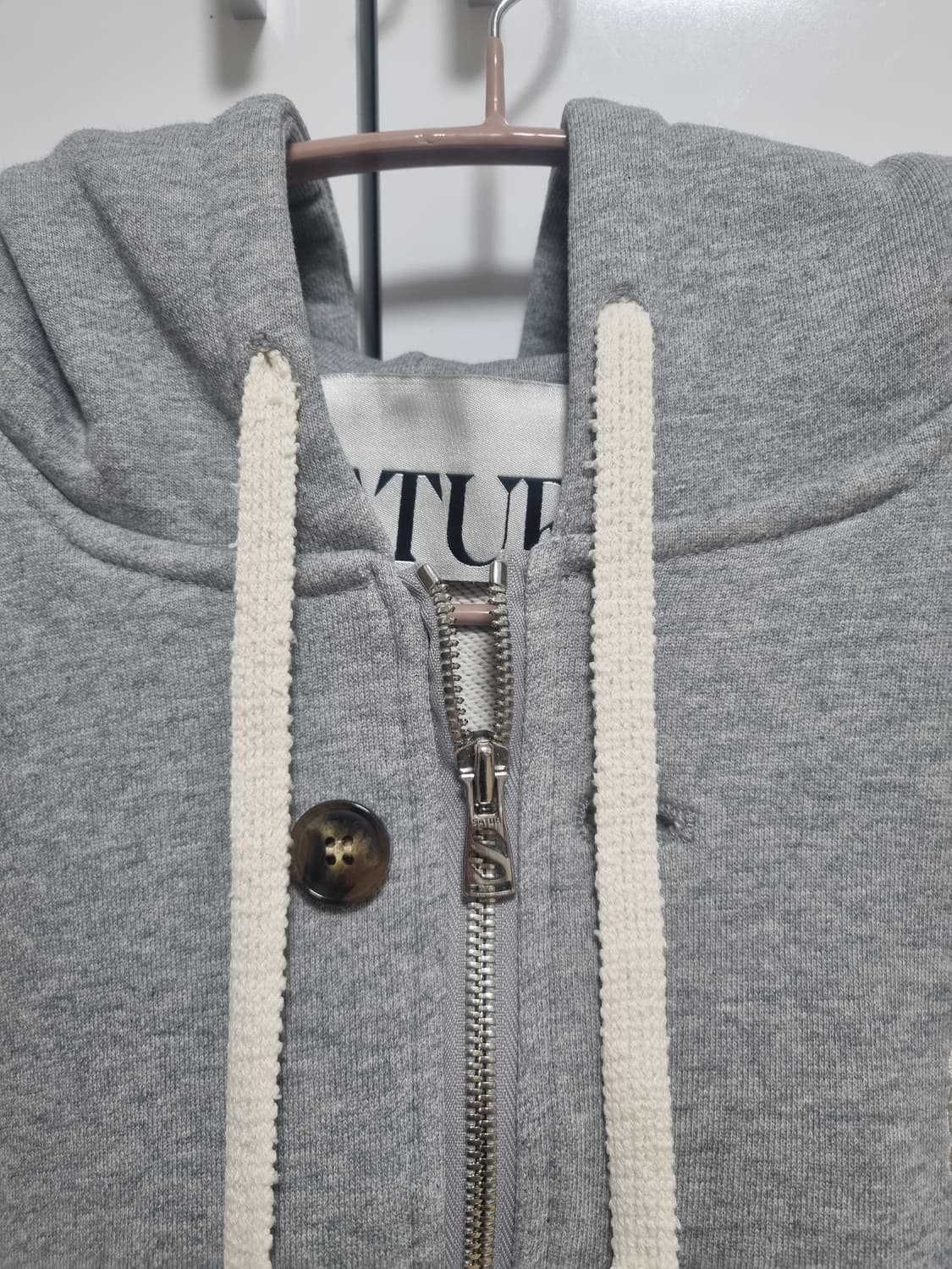 세터 후드 집업 S 상품이미지3