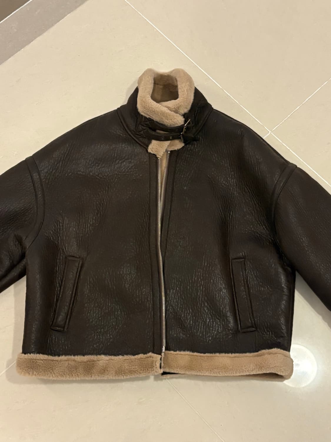 VTWO 빈티지맛 레더자켓 상품이미지2