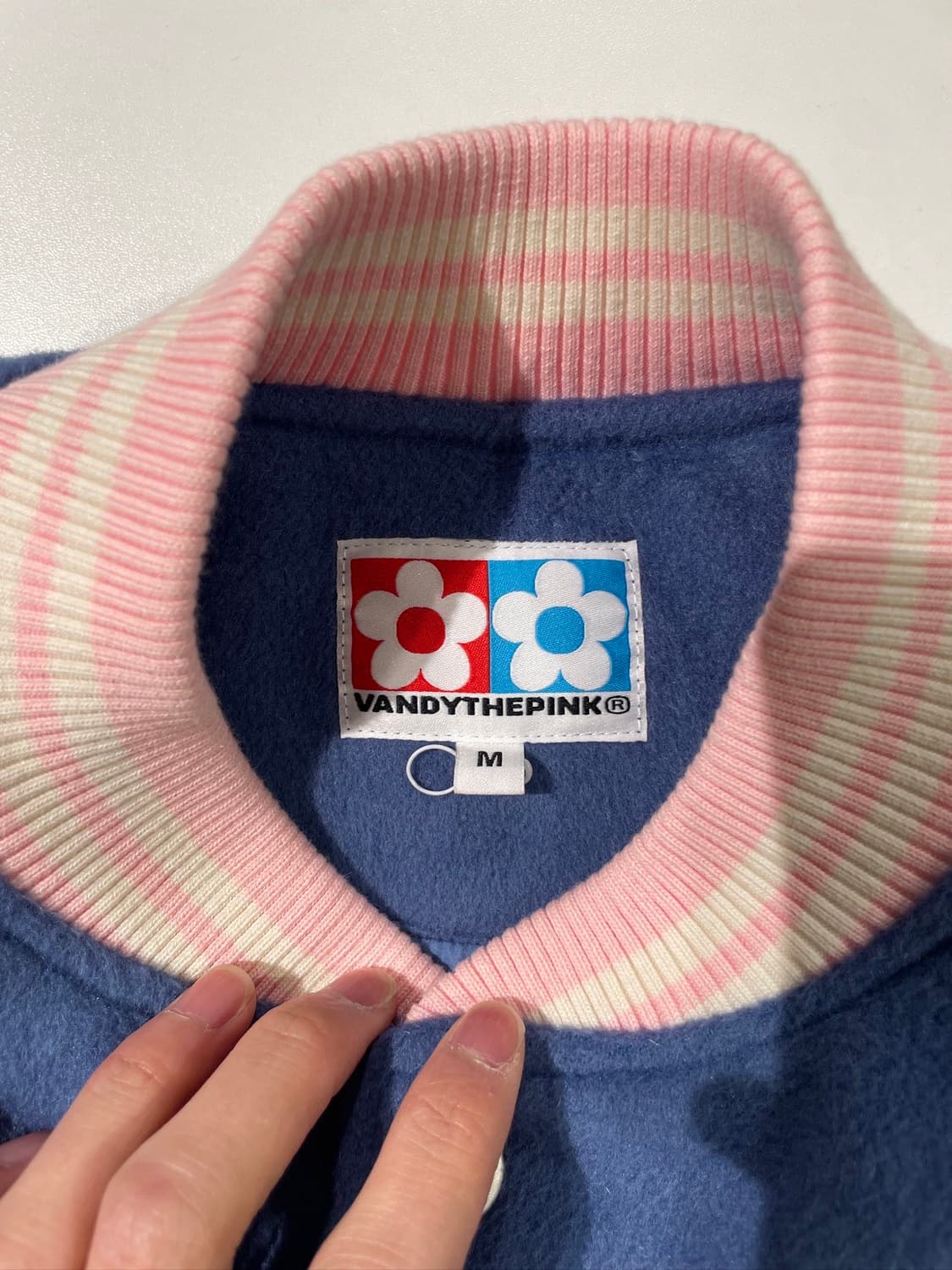 반디더핑크 x sm 엔터테인먼트 30주년 리미티드 에디션 바시티 자켓 상품이미지7