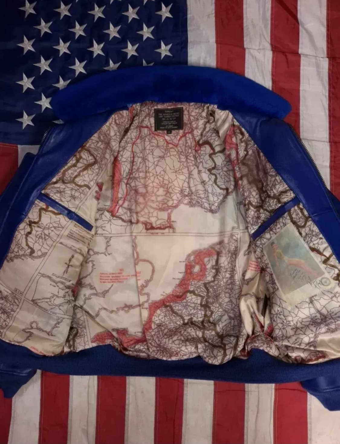 새제품 빈티지 리얼레더 미해군 G-1 TYPE 탑건 항공자켓 상품이미지8