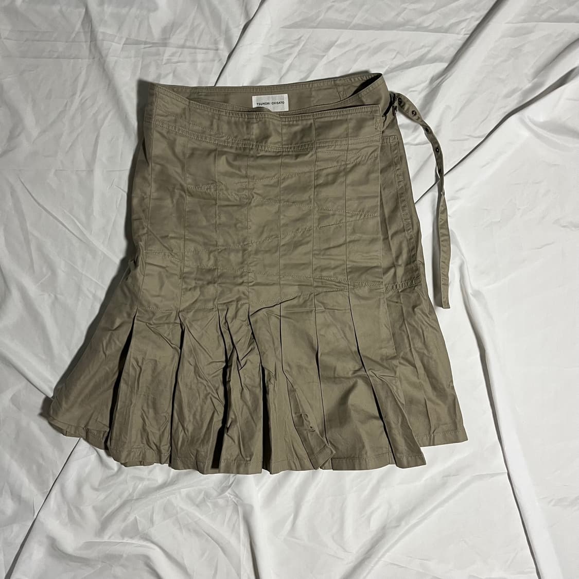 플리츠 랩스커트 상품이미지1