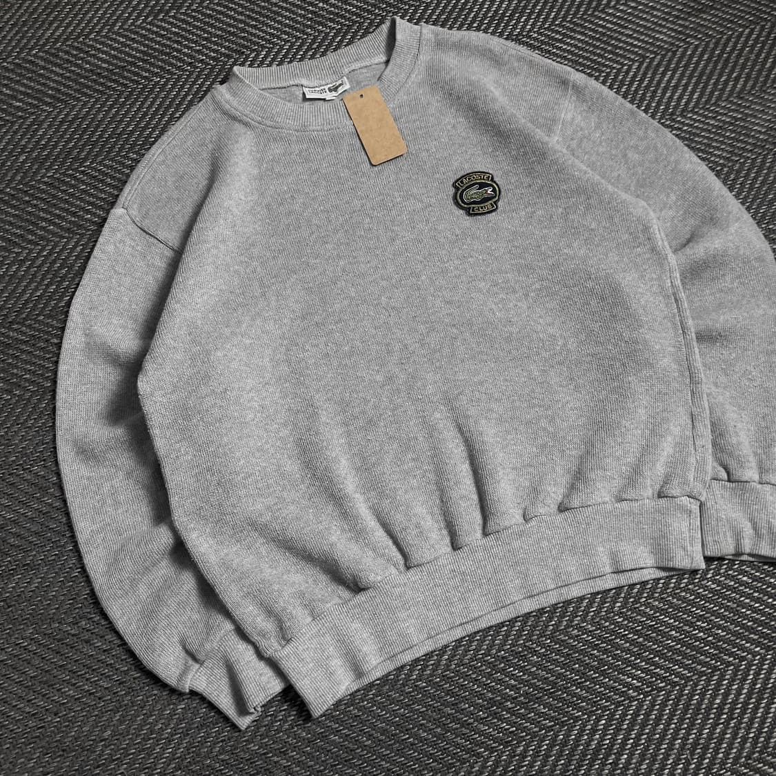 라코스테 아카이브 자수로고 크루넥 스웻 셔츠o 4932 상품이미지3