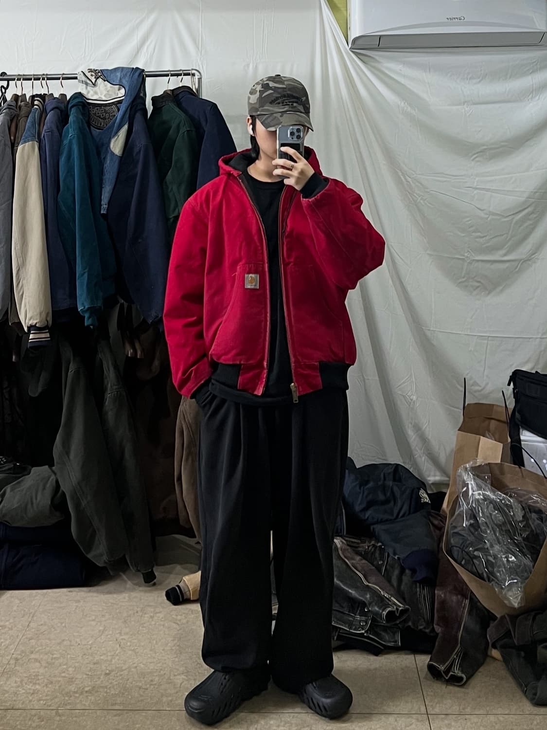 칼하트 J04 덕액티브 자켓 상품이미지4