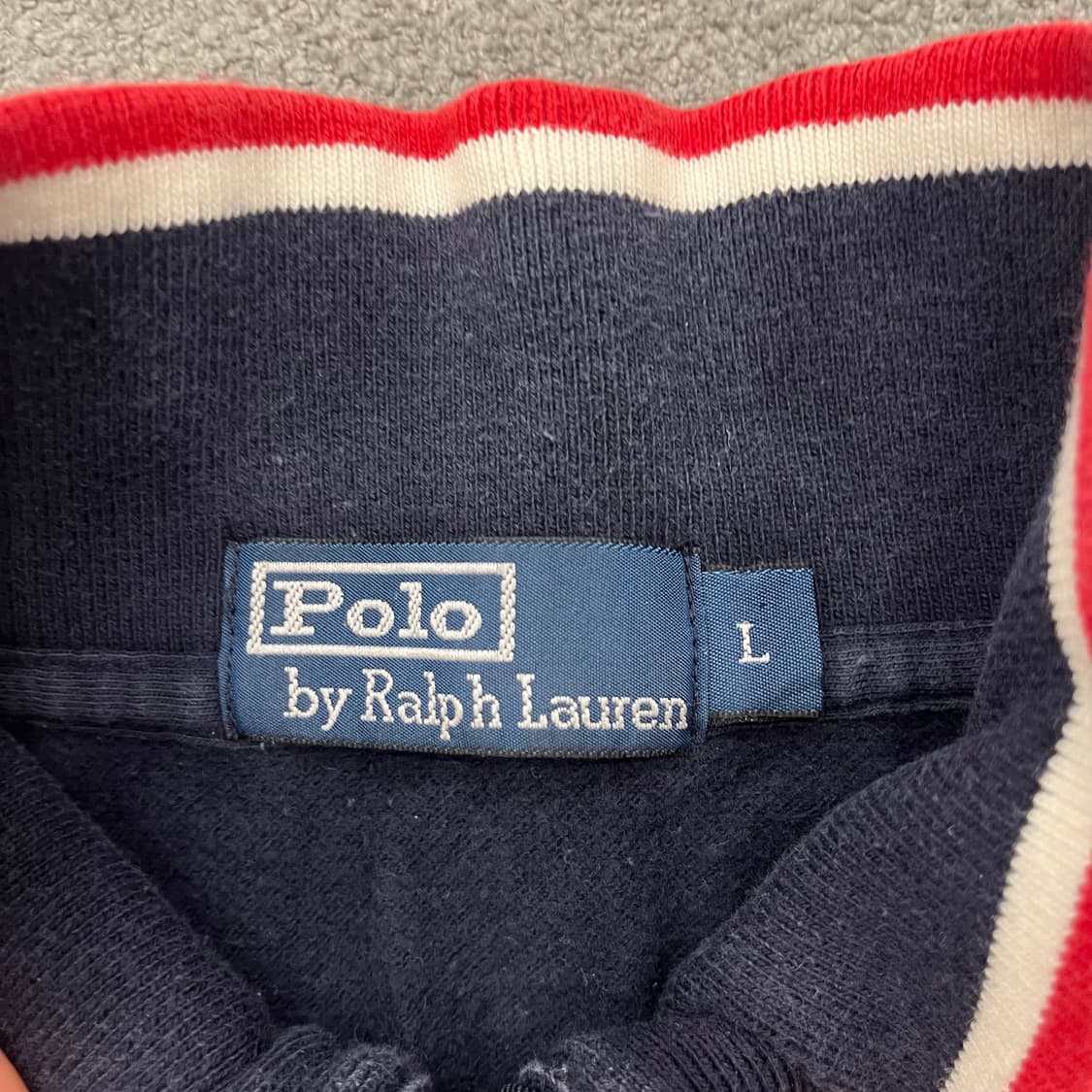 L 폴로 랄프로렌 하프집업 코튼니트 상품이미지3
