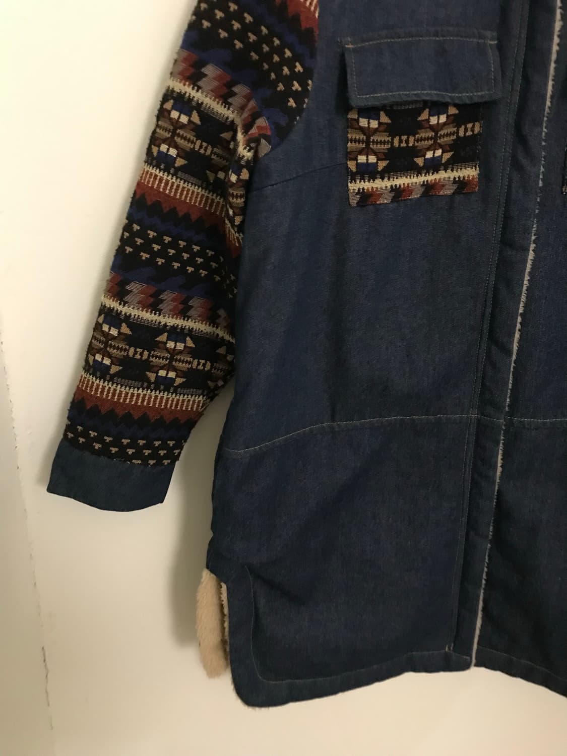 Ethnic hood zip-up 상품이미지6