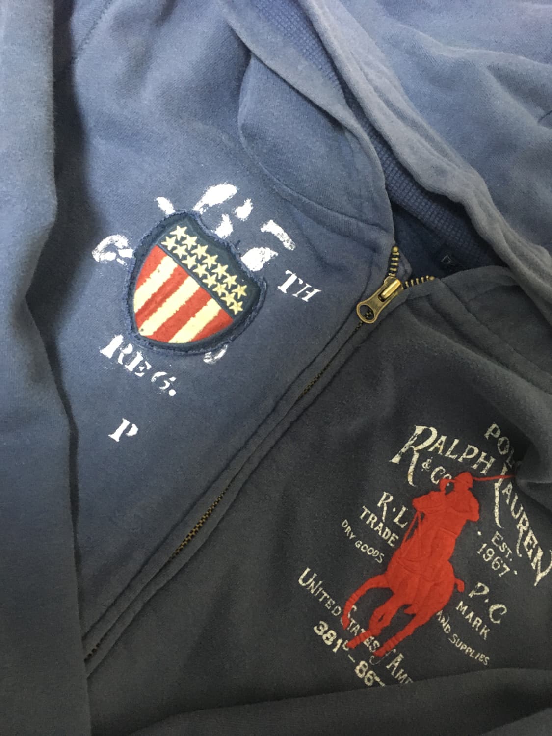 폴로 빅포니 후드집업 L 상품이미지1