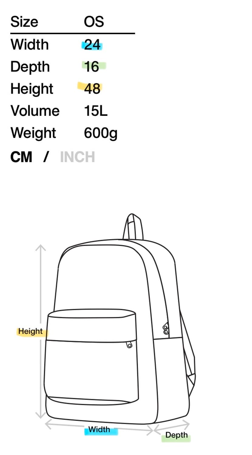 디스이즈네버댓 백팩 상품이미지2