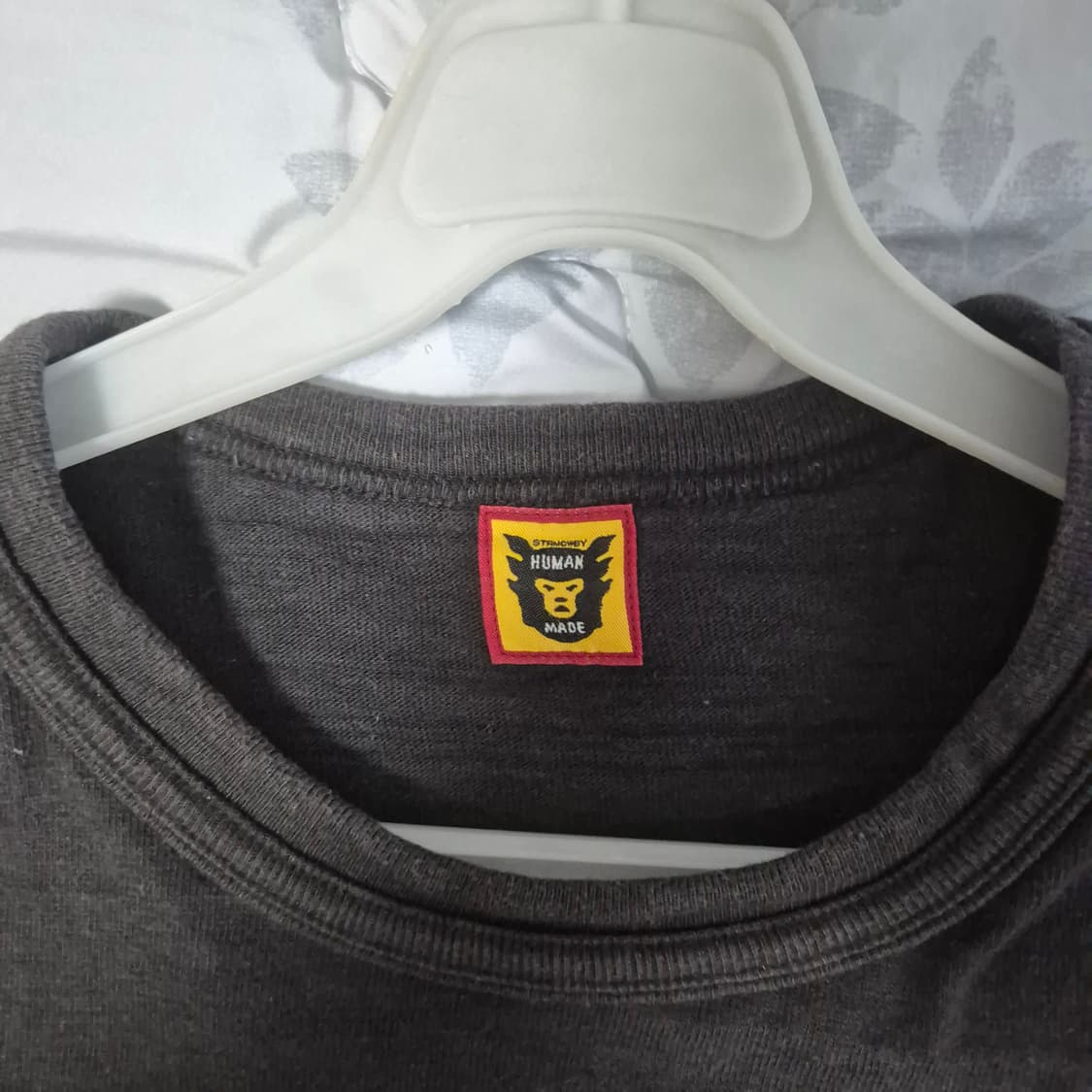 [정품] 휴먼 메이드 하트 로고 티셔츠 블랙 (2XL) 상품이미지3